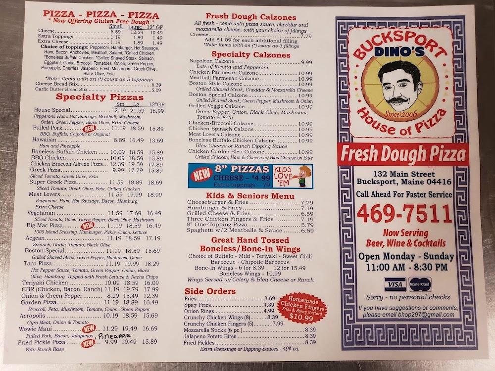 Bucksport House of Pizza Bhop Blueberry Lemonade